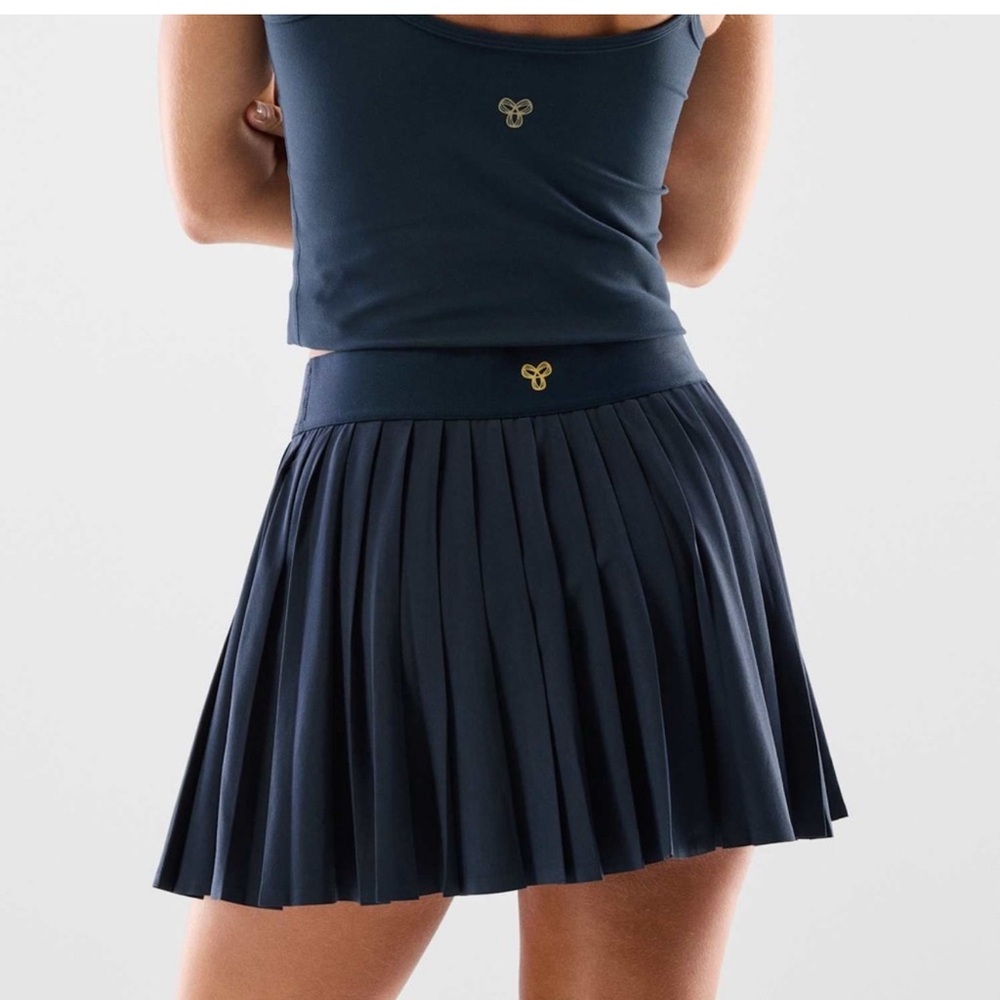 Aritzia Golden Tennis Skirt